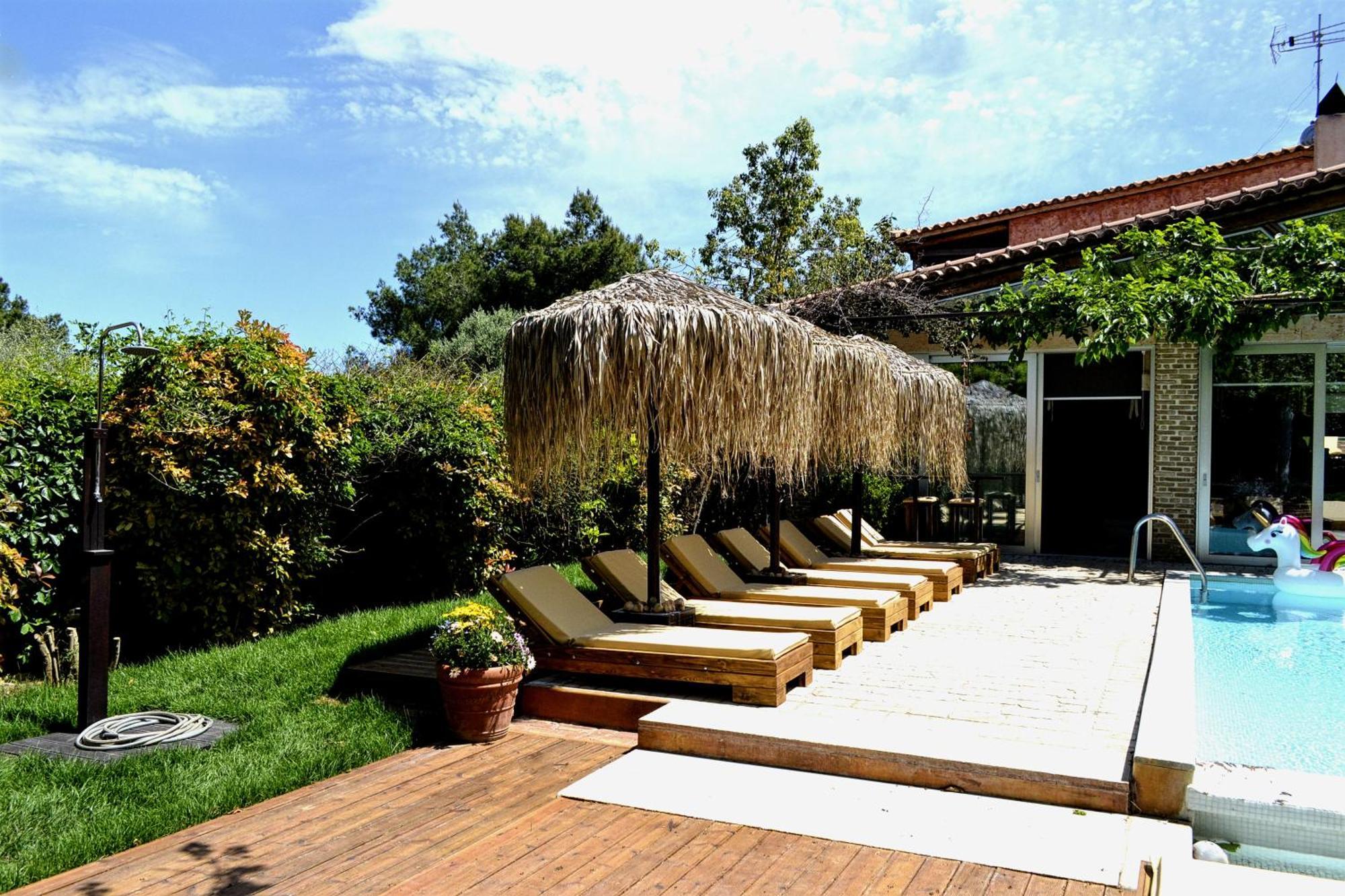 Turdus Merula Retreat Nea Makri Ngoại thất bức ảnh